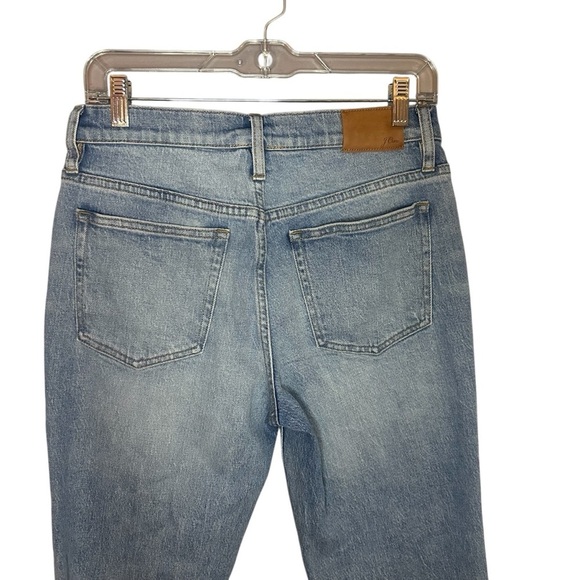 J.Crew Demi Boot Crop Jeans Button Fly Blue size 28 - Picture 4 of 11